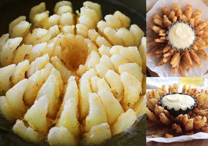 Mob — Best Blooming Onion Recipe — How To Make A Blooming Onion