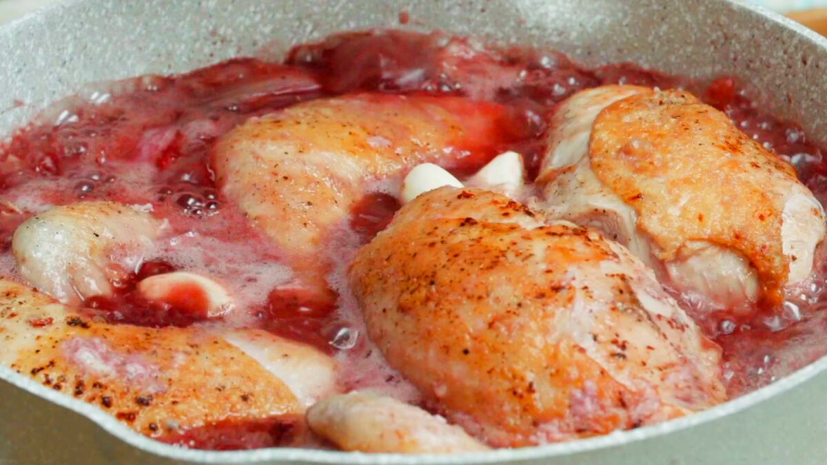 Chicken Braised in Red Wine | chicken | wine
