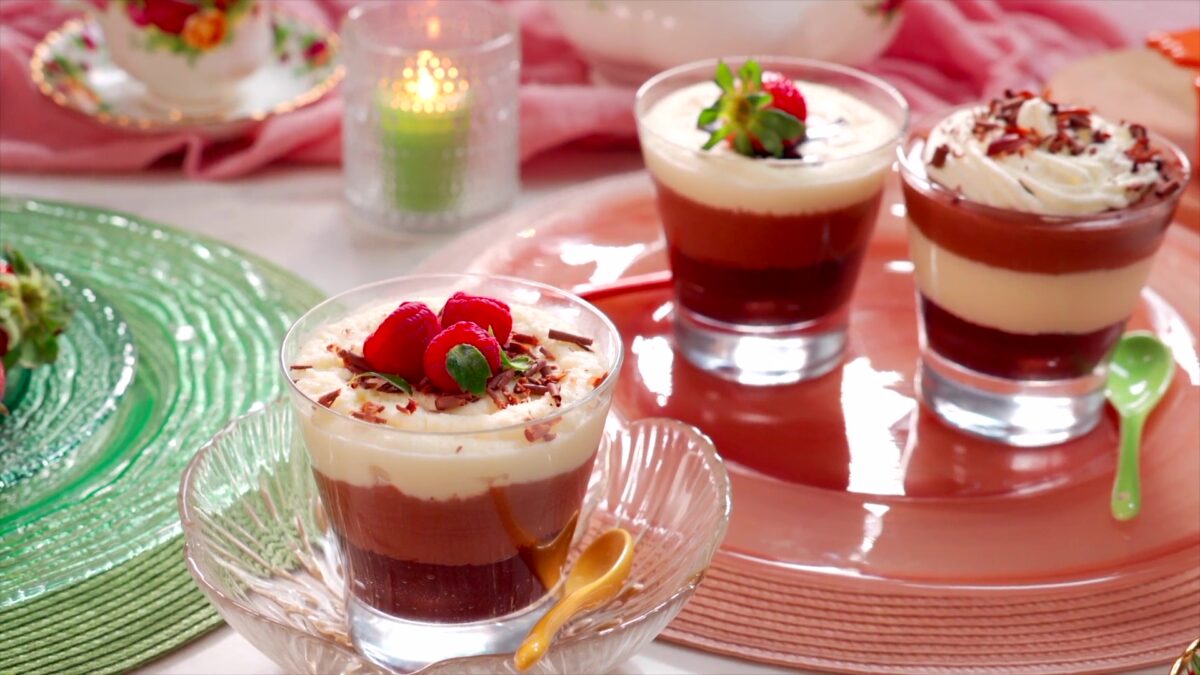 3-Layered Egg-Free Chocolate Mousse | chocolate | egg-free