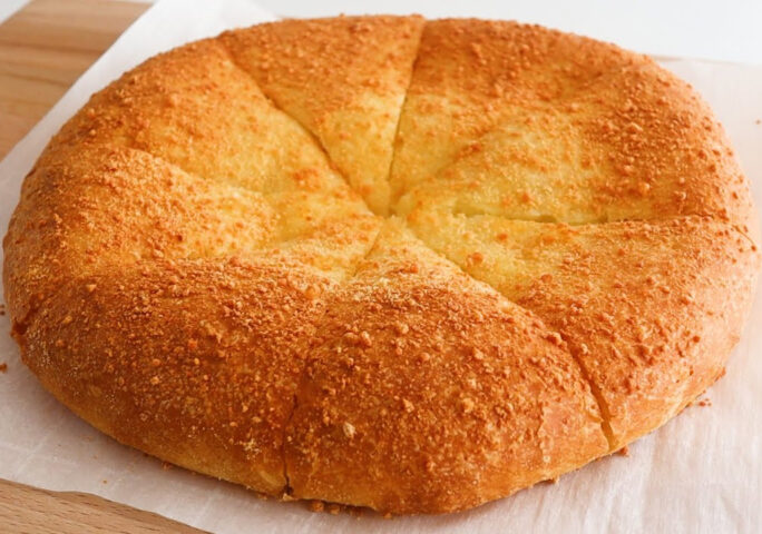 Extremely EASY and DELICIOUS！You will no longer buy Bread！No Knead Cheese Bread