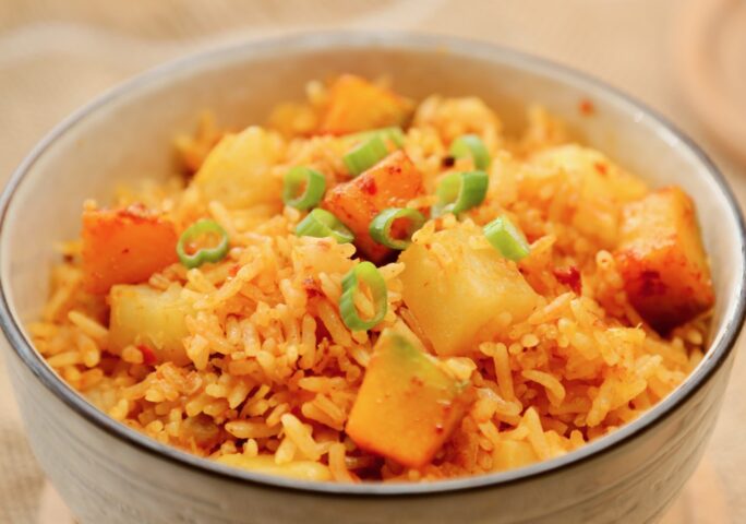 Pumpkin Kong Fan | Sichuan-Style Pumpkin Rice
