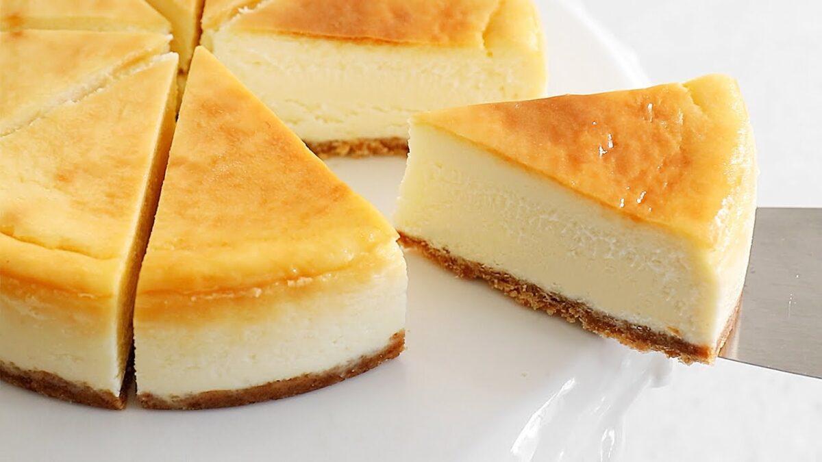 Simple and Tasty NY Cheesecake l No Cream, No Sourcream! | cheesecake | new york | no sourcecream | 