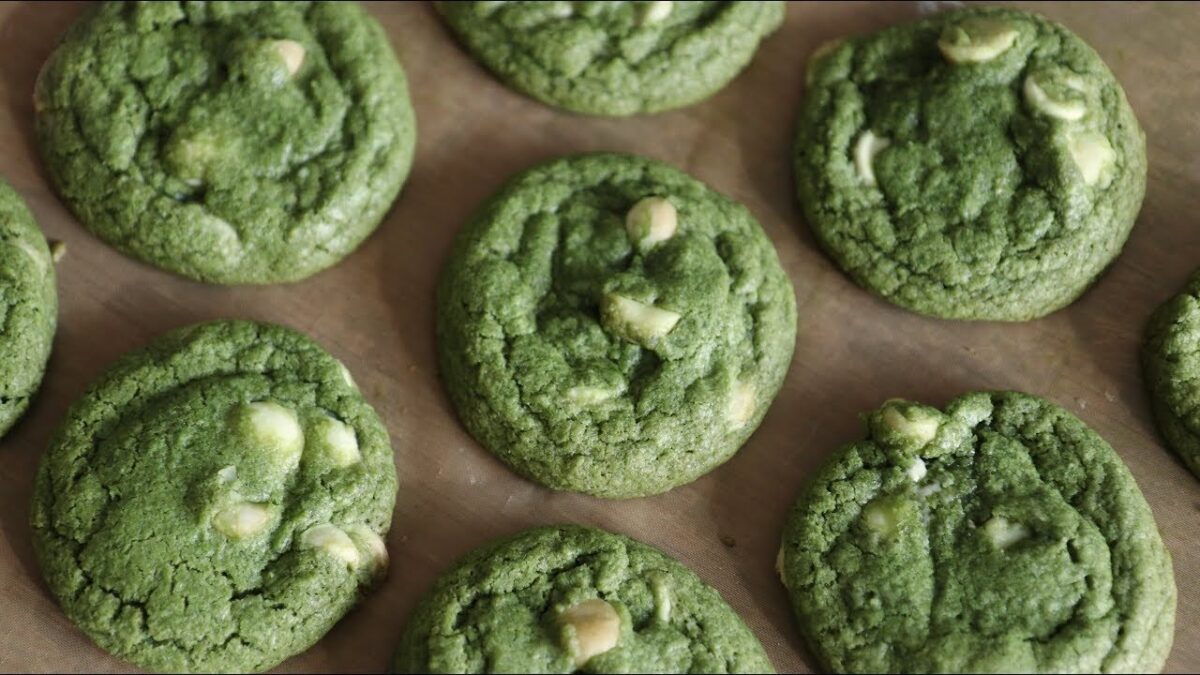 The ultimate matcha greentea cookie recipe white chocolate Taste Life