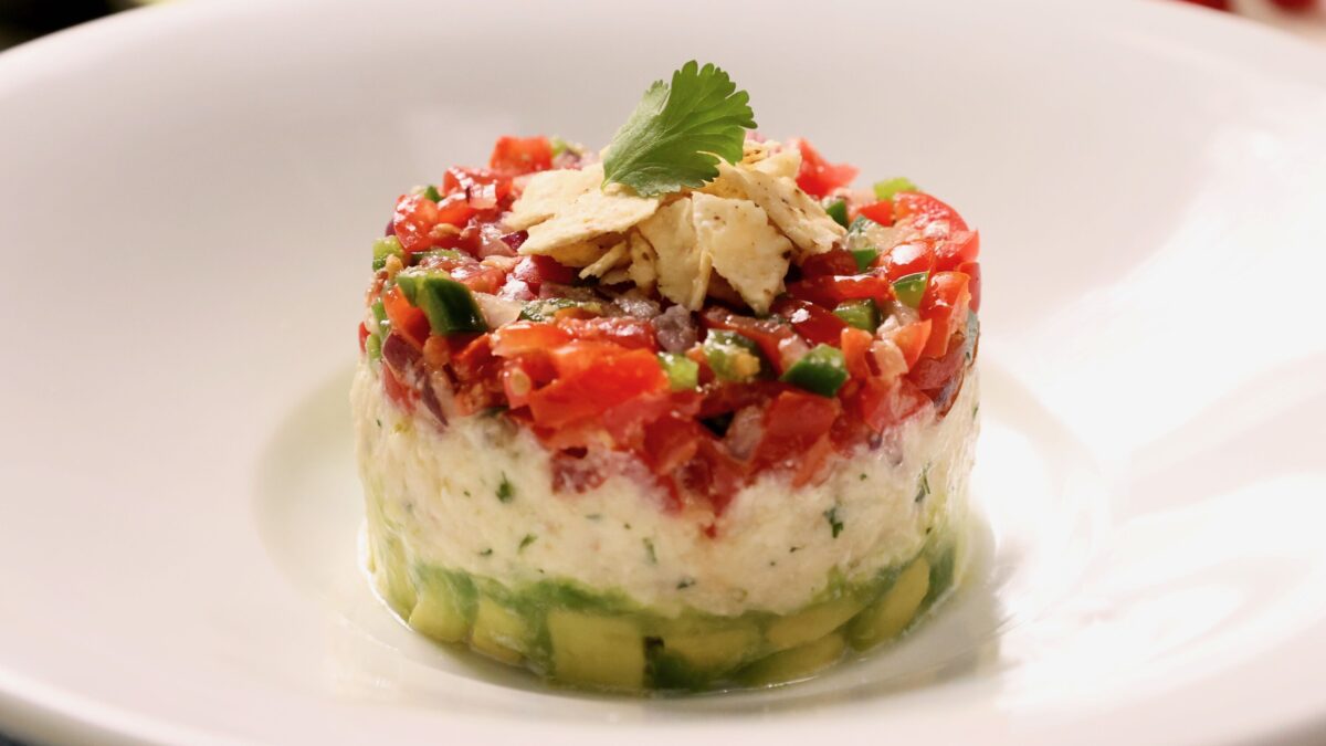 Tuna & Avocado Tomato Salad Stack salad weight loss avocado Taste Life