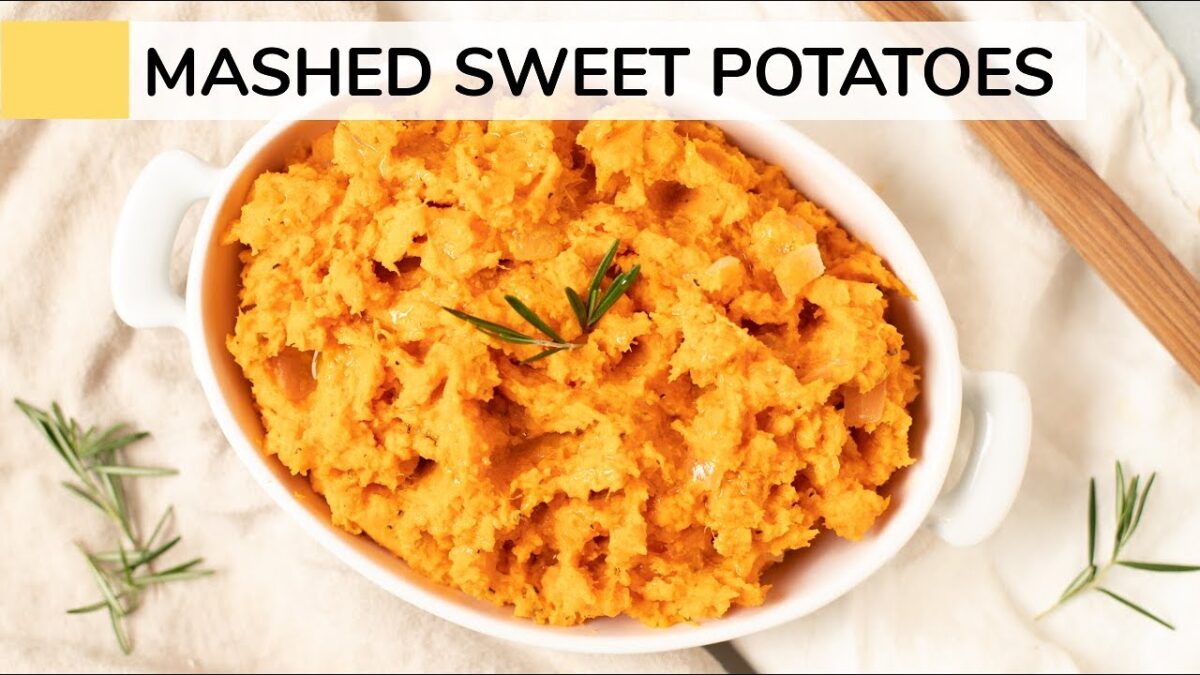 MASHED SWEET POTATOES | healthy recipe | diet | Taste Life