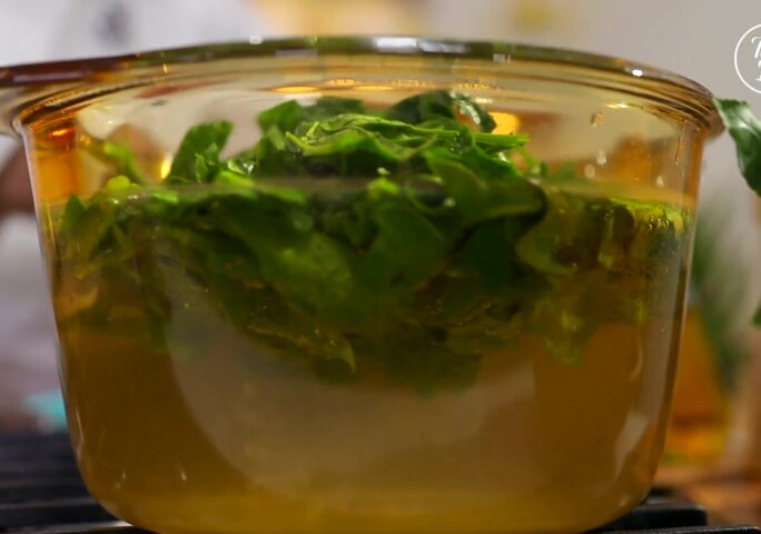 Step 1 Spinach and Ricotta Gnudi: