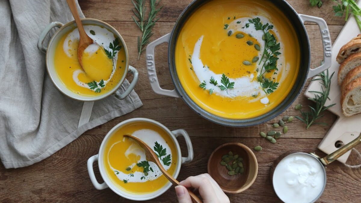 Pumpkin Soup, Kabocha Squash Soup | soup | Taste Life