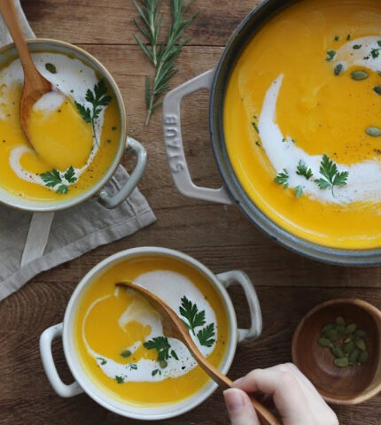 Pumpkin Soup, Kabocha Squash Soup