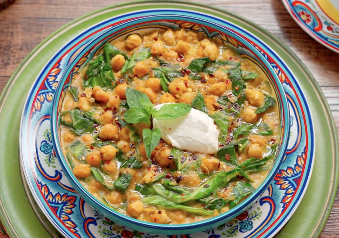 Spiced Chickpea Stew With Coconut