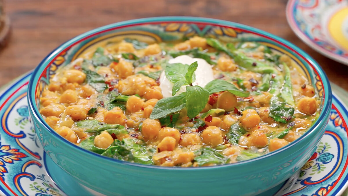 Spiced Chickpea Stew With Coconut chickpea Taste Life