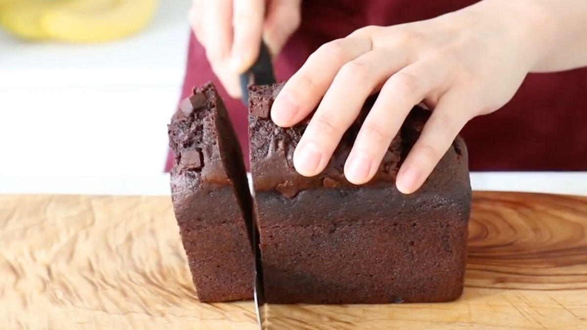 Chocolate Banana Bread banana bread chocolate Taste Life