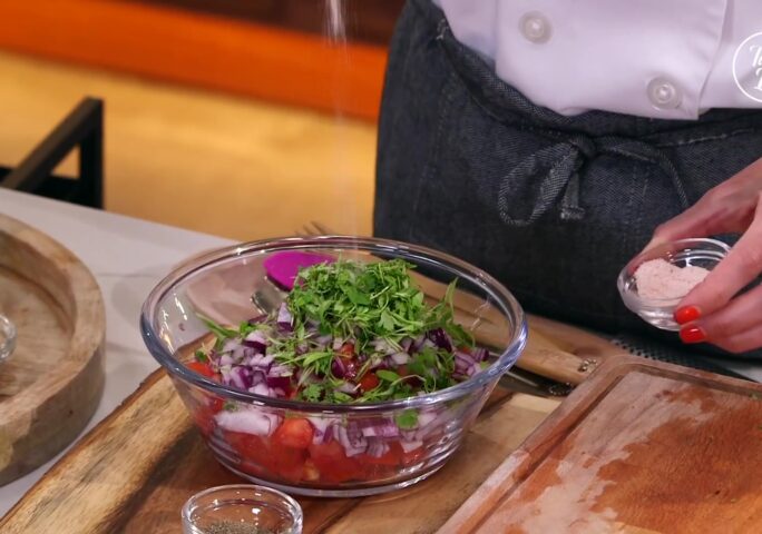 Step 4【Tomato Salsa】