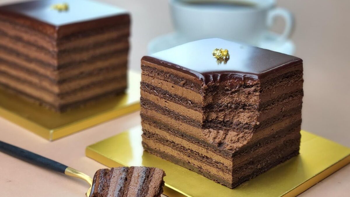 Moist Chocolate Cake Without Flour Recipe / Coffee syrup / Gluten Free | chocolate