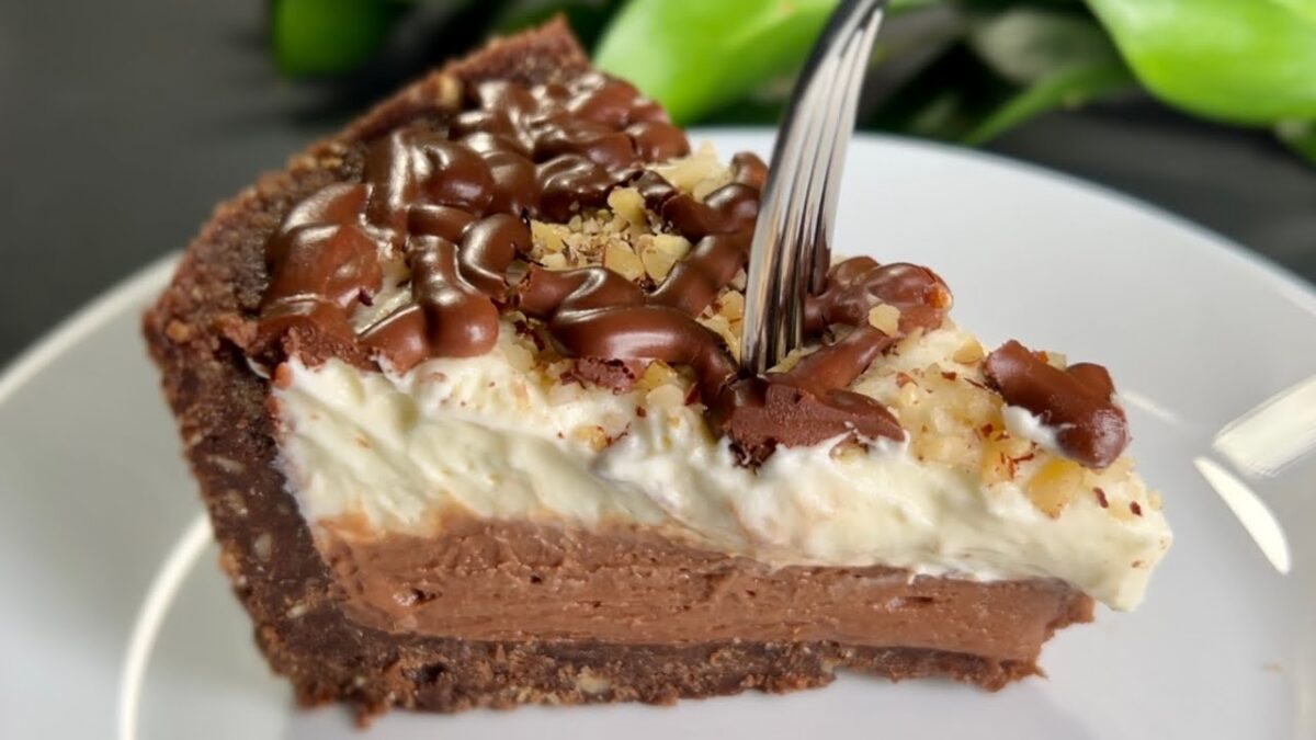 Nutella and Walnut No-Bake Cheesecake | no flour | Taste Life