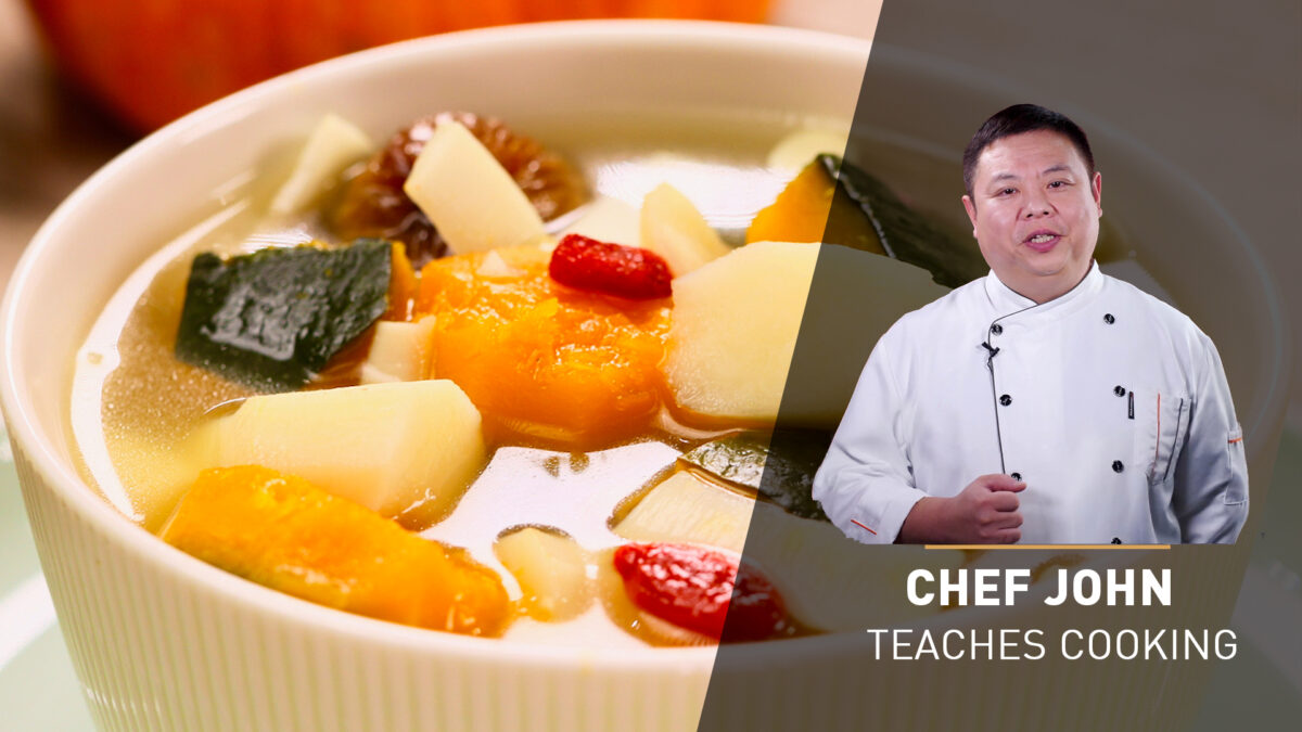 Pumpkin And Yam Soup | Chef John’s Cooking Class | pumpkin | yam | soup | Taste Life