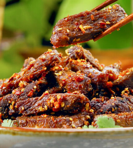 Sichuan Style Spicy Beef Jerky