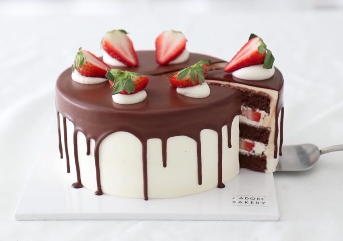 Strawberry Chocolate Shortcake