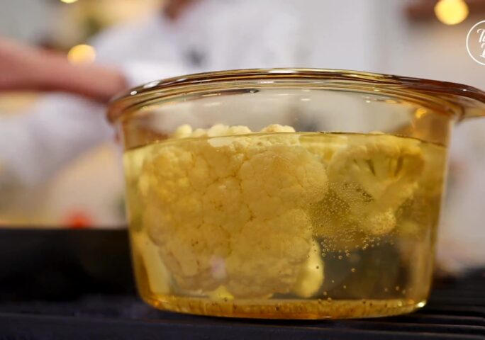 Step 1 【Mashed cauliflower】