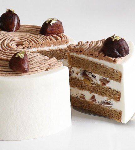Chestnut Shortcake｜Mont Blanc cake