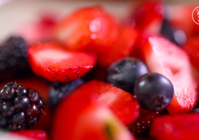 Step 1 - Mixed Berry Sauce