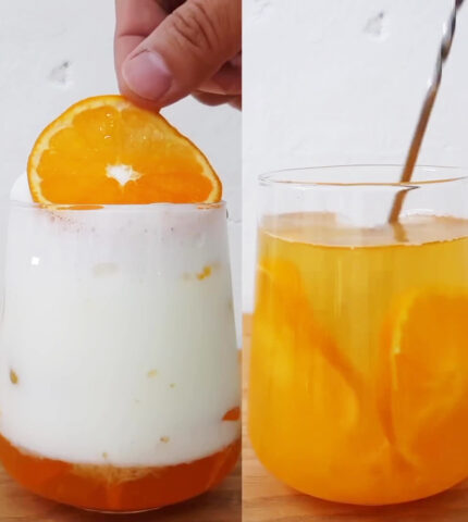 How to make 4 Mandarin Orange (Tangerine) Drinks