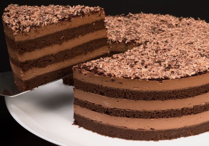 No-Bake Chocolate Coffee Cake