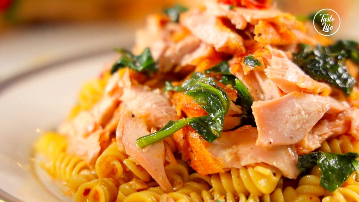 Seared Salmon With a SunDried Tomato Cream Sauce cooking how to make salmon Taste Life