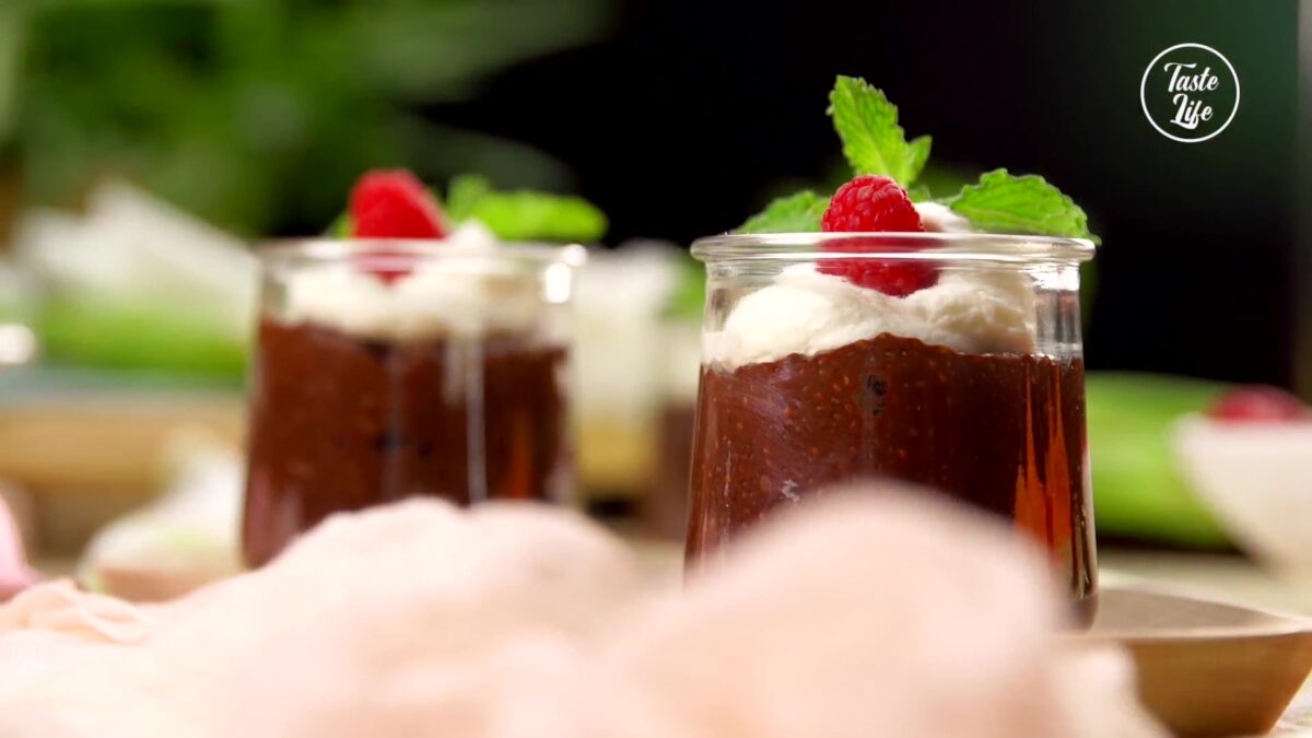 Chocolate Chia Seed Pudding | cake recipe | cheesecake | cheesecake recipe