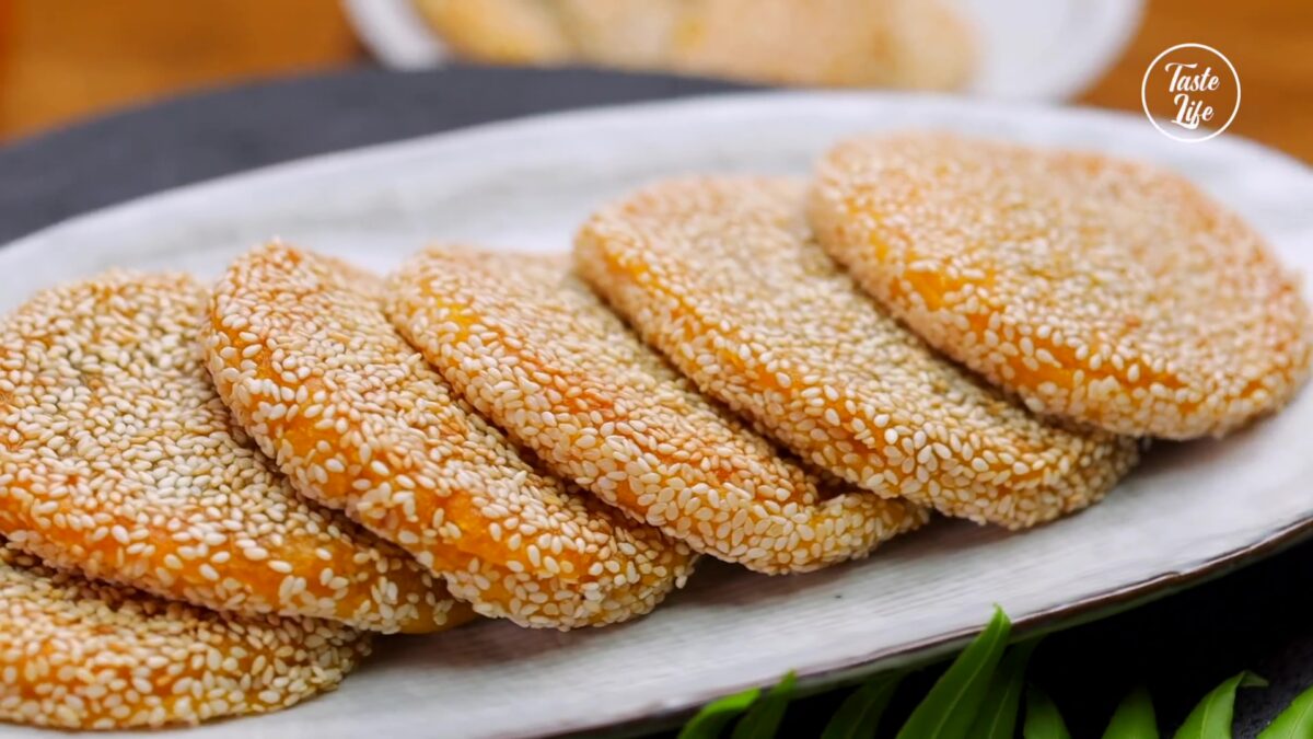 Chinese Pumpkin Pie cookie easy dessert recipes Taste Life