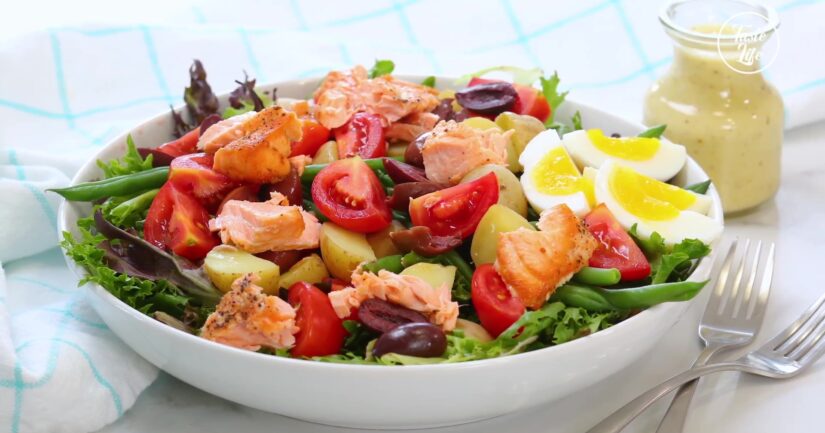 Salmon Nicoise Salad