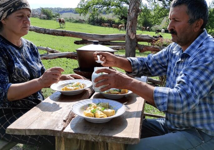 Traditional Azerbaijan Cabbage Dolma and Cabbage Pickles from Our ...