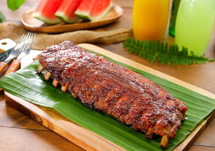Oven Baked Baby Back Ribs With Barbecue Sauce